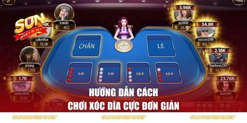 Hướng dẫn cách chơi xóc dĩa cực đơn giản